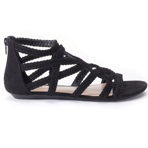 LC Lauren Conrad Baneberry Black Sandals 👡✨